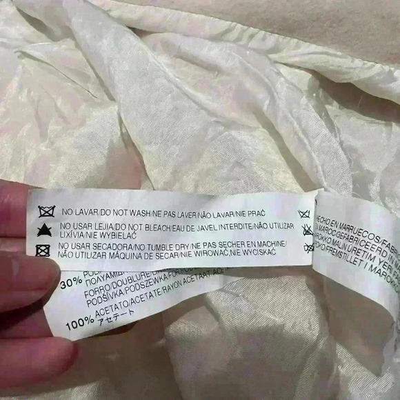 Zara Womens White Peacoat Size Medium - Picture 4 of 14